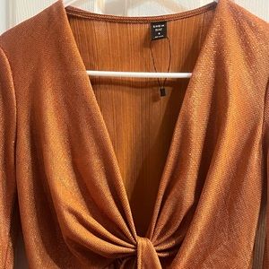 Orange Shein Dress